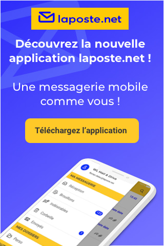 laposte.net. Découvrez la nouvelle application laposte.net ! Une messagerie mobile comme vous !
